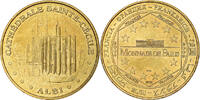 France Tourist token Cathédrale d'Albi, MDP, Nordic gold -