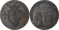 AUSTRIAN NETHERLANDS betaalpenning Alliance avec la France, Namur, Copper -