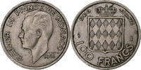Monaco 100 Francs Rainier III, Paris, Copper-nickel -