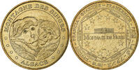France Tourist token Montagne des singes, MDP, Nordic gold -
