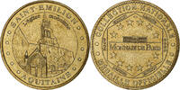France Tourist token Saint-Emilion, MDP, Nordic gold -