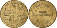 France Tourist token Grotte de la Cocalière, MDP, Nordic gold -