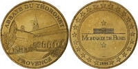 France Tourist token Abbaye du Thoronet, MDP, Nordic gold -