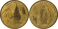 France Tourist token Lourdes, Jean-Paul II, Nordic gold -