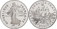 France 5 Francs Semeuse, Monnaie de Paris, Proof, Copper-nickel -
