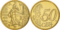 France 50 Euro Cent Proof, Monnaie de Paris, Nordic gold -