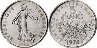 France 5 Francs Semeuse, Paris, série FDC, Copper-nickel -