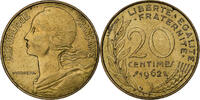 France 20 Centimes Marianne, Paris, Aluminum-Bronze -