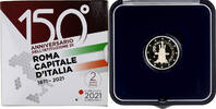 Italy 2 Euro Rome capital of Italy, Proof, Rome, Bi-Metallic -
