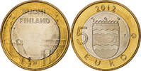 Finland 5 Euro Helsinki and Uspenski Cathedrals, Vantaa, Bi-Metallic -