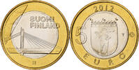 Finland 5 Euro Jätkänkynttilä, Vantaa, Bi-Metallic, KM:192 -