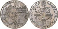 Netherlands 5 Euro Constantijn Huygens, Silver, Proof -