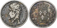France 1/2 Franc Charles X, Paris, Silver, Gadoury:402 -