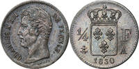 France 1/4 Franc Charles X, Paris, Silver, Gadoury:353 -