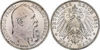 Germany 3 Mark Kingdom of Bavaria, Otto, Munich, Silver -