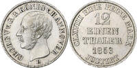 Germany 1/12 Thaler Kingdom of Hannover, Georg V, Hannover, Silver -