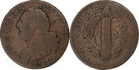 France 6 Deniers Louis XVI, Marseille, Copper -