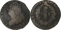 France 2 sols François Louis XVI, Orléans, Triangle, Métal -
