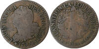 France 3 Deniers Louis XVI, Strasbourg, Copper, Gadoury:4 -