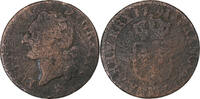 France 1/2 Sol Louis XVI, Marseille, Copper, Gadoury:349 -
