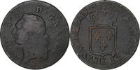 France Sol Louis XVI, Bordeaux, Copper, Gadoury:350 -