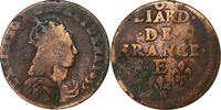 France Liard Louis XIV, Meung-sur-Loire, Copper, Gadoury:80 -