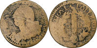 France 3 Deniers françois Louis XVI, Limoges, Brass -