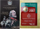 San Marino 2 Euro Giuseppe Garibaldi, FDC, Rome, Bi-Metallic -