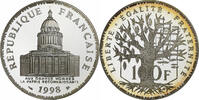 France 100 Francs Panthéon, Monnaie de Paris, Proof, Silver -