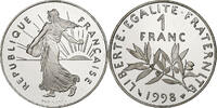 France Franc Semeuse, Monnaie de Paris, Proof, Nickel -