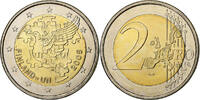 Finland 2 Euro Admission à l'ONU, Vantaa, Bi-Metallic, KM:119 -