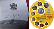 San Marino 1 Cent to 2 Euro BU, Rome -