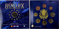 Benelux 3x 1 ct. - 2€ + Token Europa, BU -