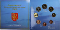 Finland 1 Cent to 2 Euro BU, Vantaa -