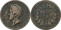 FRENCH COLONIES 10 Centimes French colonies, Louis-Philippe I, Paris, Bronze -