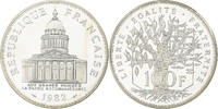 France 100 Francs Panthéon, Monnaie de Paris, Proof, Piéfort, Silver -