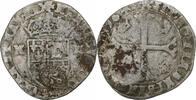 France Quinzain (Douzain contremarqué) Louis XIII, Grenoble, Billon -