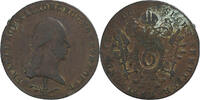 Austria 6 Kreuzer Franz II, Kremnica, Copper, KM:2128 -
