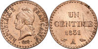 France Centime Dupré, Paris, Copper, Gadoury:84, KM:754 -