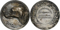 France Medaille Société Canine d'Artois, Silvered bronze, G. Lesage -