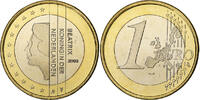 Netherlands Euro Beatrix, Proof, Utrecht, Bi-Metallic -