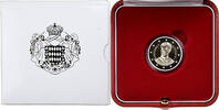 Monaco 2 Euro Avènement d'Honoré V, Proof, Monnaie de Paris -
