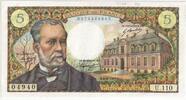 France 5 Francs Pasteur, 1969-09-04, U.110 -