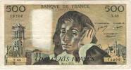 France 500 Francs Pascal, X.68, Fayette:71.16, KM:156d -