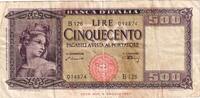 Italy 500 Lire 1947-08-14 -