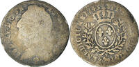 France 12 Sols, 1/10 ECU Coin, Louis XV, 1/10 Écu de Béarn au bandeau -