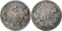 Germany 1/2 Mark Wilhelm II, Berlin, Silver -