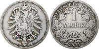 Germany Mark Wilhelm I, Berlin, Silver, KM:14 -