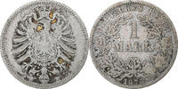 Germany Mark Wilhelm I, Darmstadt, Silver, KM:14 -