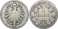 Germany Mark Wilhelm I, Berlin, Silver, KM:14 -